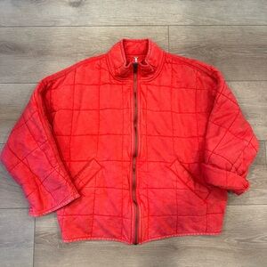 FREE PEOPLE Dolman Quilted Jacket size Medium